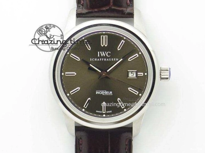 MIROTIME 0823 Big Pilot IW510301 Satin-Polished RG YLF Best Edition Black Dial On Leather Strap A Flexible 7222